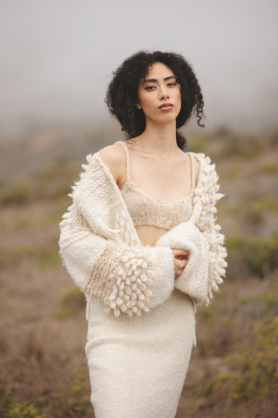 LARKSPUR HANDKNIT CARDIGAN | MEADOW